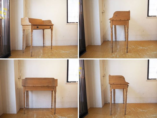 オールドパイン材 プロカント ウォッシング テーブル フランス ビンテージ France vintage Old pain Washing table ★