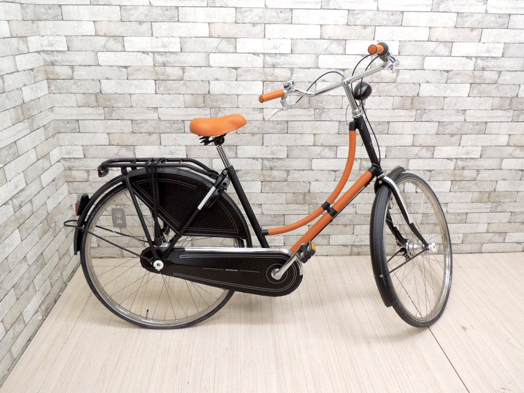 エルメス Hermes × バタブス Batavus 2007年 限定 激レア 希少車 7段変速 シティーバイク 高級自転車 未走行展示品 タグ付き 定価 約55.5万円 ●