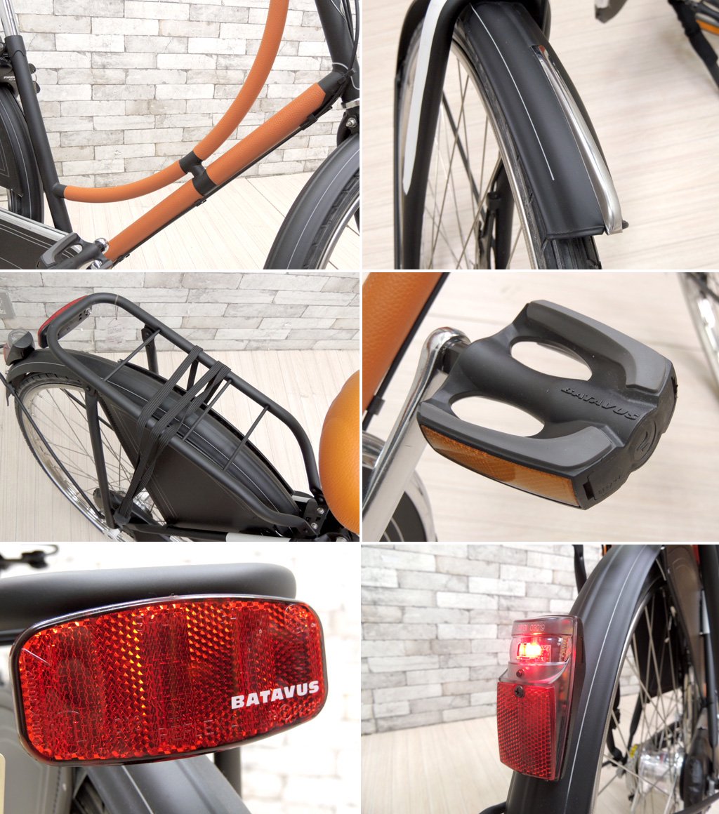 エルメス Hermes × バタブス Batavus 2007年 限定 激レア 希少車 7段変速 シティーバイク 高級自転車 未走行展示品 タグ付き 定価 約55.5万円 ●