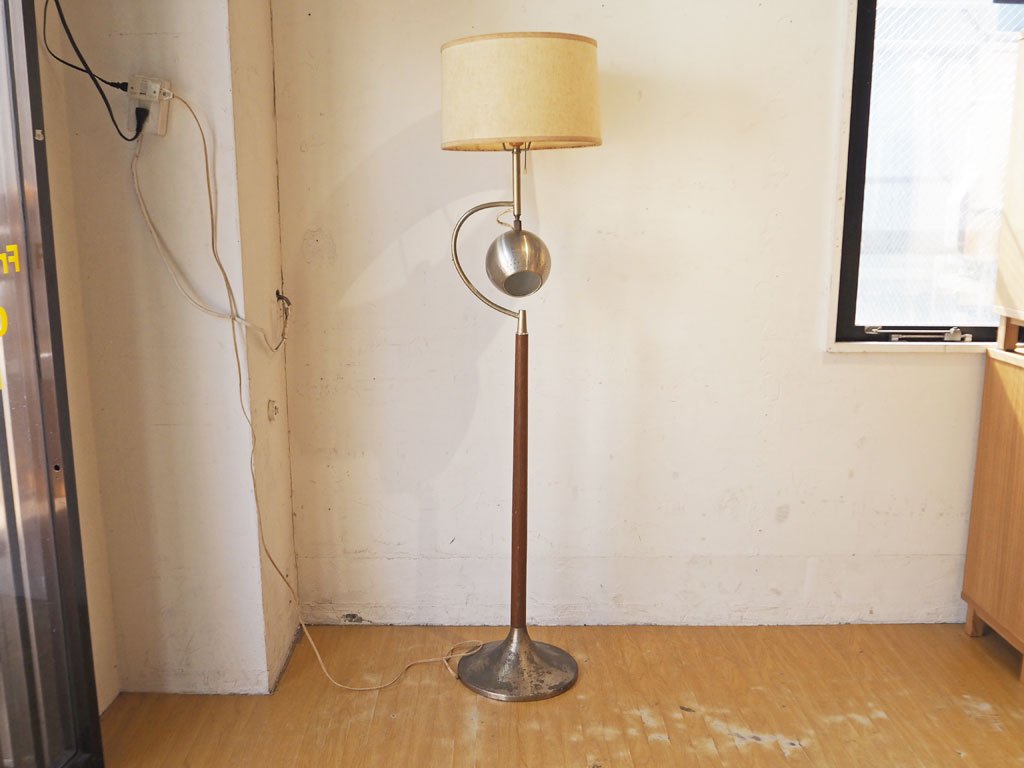 アメリカン ビンテージ US Vintage アトミックデザイン ミッドセンチュリー フロアランプ ATOMIC Design Floor Lamp ★