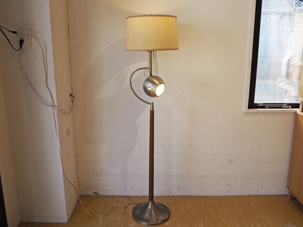 アメリカン ビンテージ US Vintage アトミックデザイン ミッドセンチュリー フロアランプ ATOMIC Design Floor Lamp ★