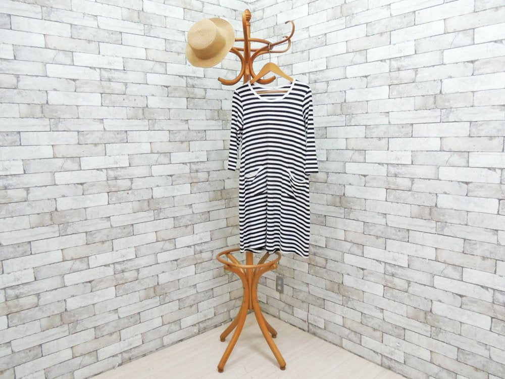 フランス ビンテージ French Vintage ベントウッド コートハンガー 木味 クラフト 店舗什器 A ●