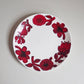 グスタフスベリ Gustavsberg レッドアスター RED ASTER プレート Φ17cm 復刻版 北欧食器 A ♪