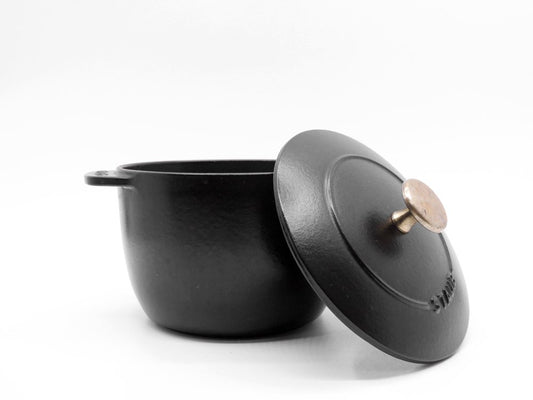 ストウブ STAUB ラ ココット de ゴハン La Cocotte de GOHAN ブラック Mサイズ 2合炊き 鋳鉄 フランス made in France ●