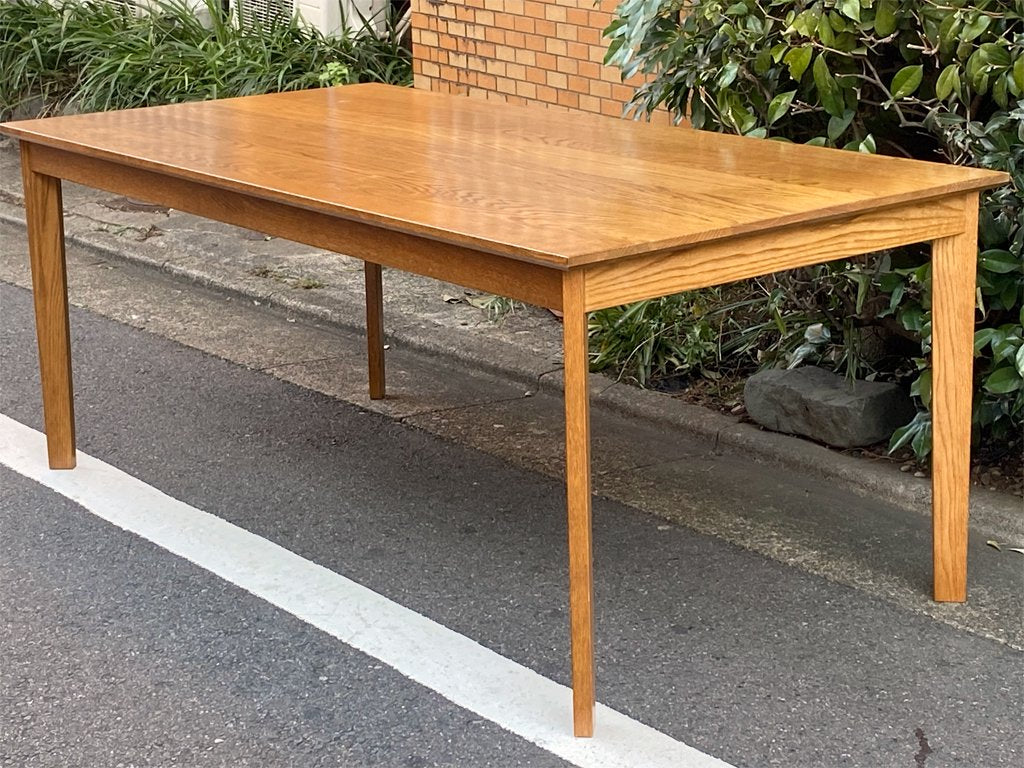 スタンダードトレード STANDARD TRADE ダイニングテーブル DNT-03C Light Oak オーク無垢材 幅180cm ■