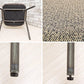 アデペシュ a.depeche ダニス danis ショートアームチェア short arm chair ダイニングチェア チャコールモッシュブラック ブルックリンスタイル ●