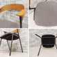 アデペシュ a.depeche ダニス danis ショートアームチェア short arm chair ダイニングチェア へリンボーンチャコールグレー ブルックリンスタイル ●