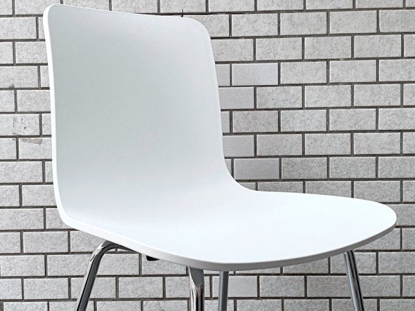 ヴィトラ Vitra ハル HAL サイドチェア ダイニングチェア ホワイト ハルチューブベース ジャスパー・モリソン B ■