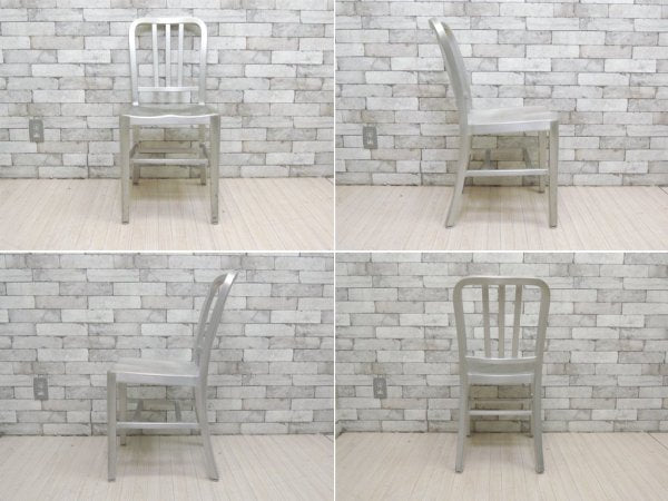 ネイビーチェア NAVY CHAIR アルミニウム ダイニングチェア デスクチェア アメリカ 工業系 ●
