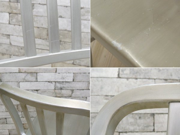 ネイビーチェア NAVY CHAIR アルミニウム ダイニングチェア デスクチェア アメリカ 工業系 ●