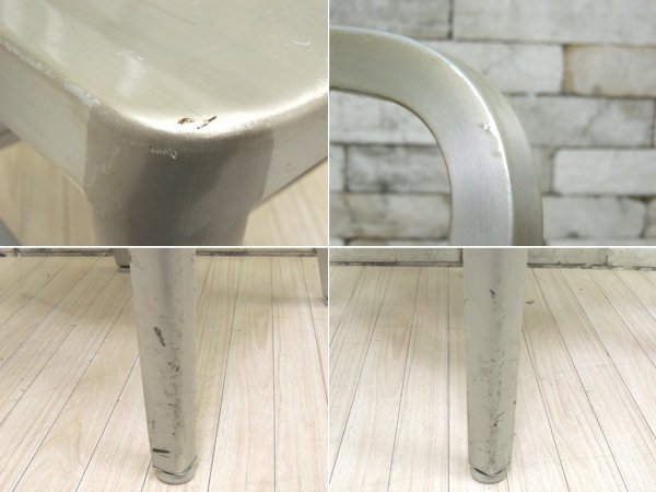ネイビーチェア NAVY CHAIR アルミニウム ダイニングチェア デスクチェア アメリカ 工業系 ●