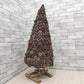 ハンドメイド 松ぼっくり 木製 クリスマスツリー カントリースタイル オブジェ クラフト家具 ●