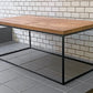 ライフファニチャー LIFE FURNITURE コーヒーテーブル DE IRON COFFEE TABLE マンゴー無垢材 アイアン ローテーブル インダストリアル ■