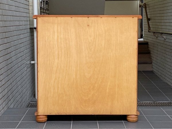 カントリースタイル パイン材 無垢材 キャビネット チェスト ■