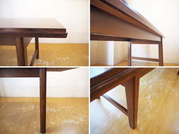 英国ビンテージ ローズウッド ロングセンターテーブル UK Vintage Rosewood Long Center table ミッドセンチュリー ★