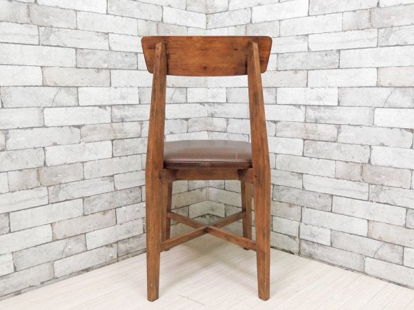 ジャーナルスタンダード journal standard Furniture j.s.F シノン チェア CHINON CHAIR ダイニングチェア 本革 定価\29,700- A ●