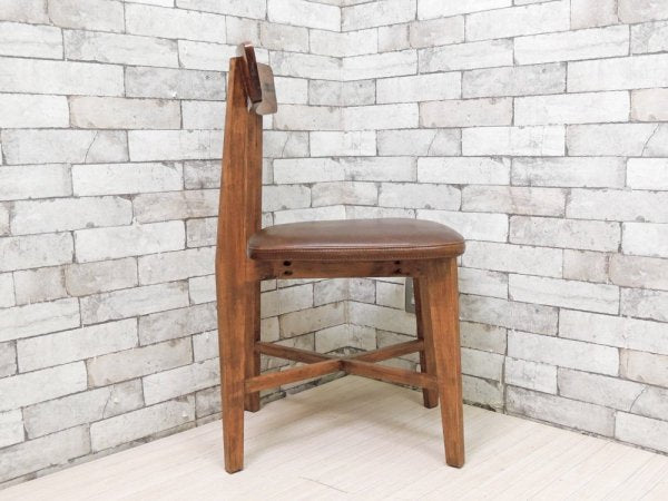 ジャーナルスタンダード journal standard Furniture j.s.F シノン チェア CHINON CHAIR ダイニングチェア 本革 定価\29,700- A ●