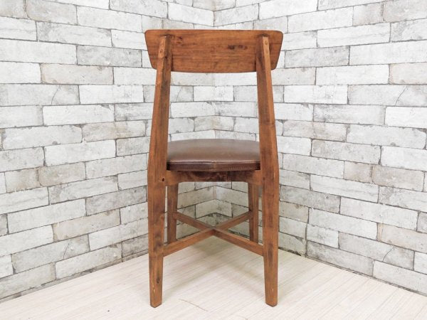 ジャーナルスタンダード journal standard Furniture j.s.F シノン チェア CHINON CHAIR ダイニングチェア 本革 定価\29,700- B ●