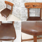 ジャーナルスタンダード journal standard Furniture j.s.F シノン チェア CHINON CHAIR ダイニングチェア 本革 定価\29,700- B ●