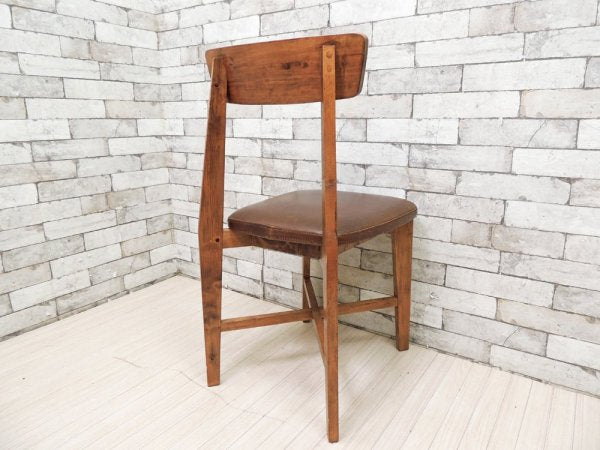 ジャーナルスタンダード journal standard Furniture j.s.F シノン チェア CHINON CHAIR ダイニングチェア 本革 定価\29,700- B ●