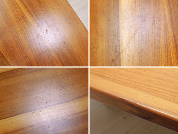 タイムレスクラフト Timeless Craft ソリッドクロス Solid Cross ウォールナット無垢材 センターテーブル アイアンレッグ 廃番 ●