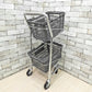 パシフィックファニチャーサービス PACIFIC FURNITURE SERVICE バスケットカート BASKET CART バスケット2個付き 定価\29,700- ●