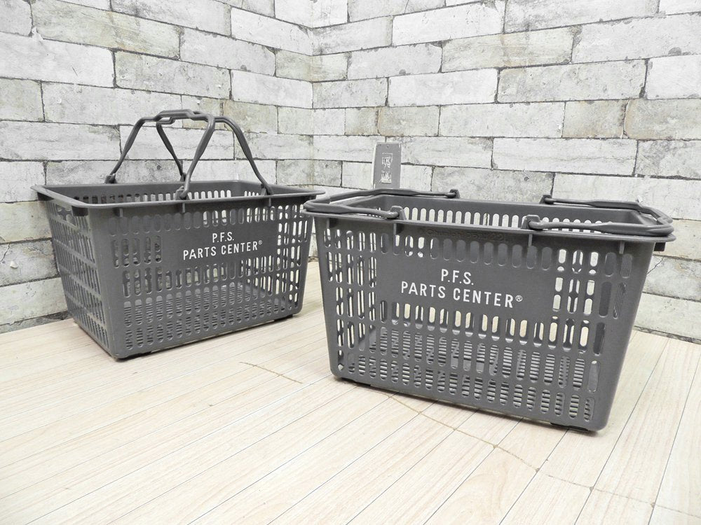 パシフィックファニチャーサービス PACIFIC FURNITURE SERVICE バスケットカート BASKET CART バスケット2個付き 定価\29,700- ●