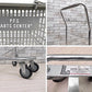 パシフィックファニチャーサービス PACIFIC FURNITURE SERVICE バスケットカート BASKET CART バスケット2個付き 定価\29,700- ●