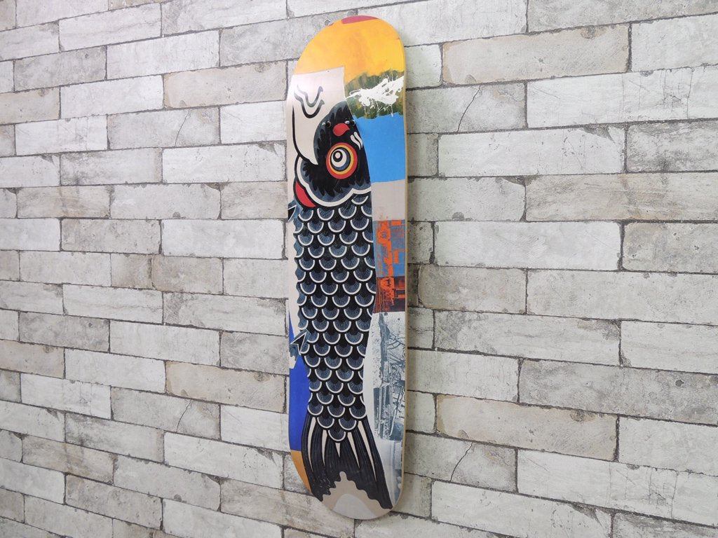 ザ・スケートルーム THE SKATEROOM ボードデッキ Double Luck Fish 鯉のぼり ジャポニズム ロバート・ラウシェンバーグ MoMA取扱 希少廃番 ●