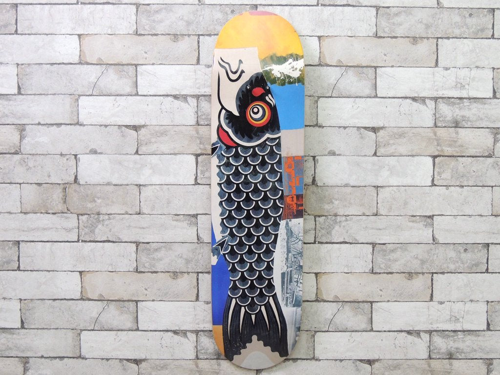 ザ・スケートルーム THE SKATEROOM ボードデッキ Double Luck Fish 鯉のぼり ジャポニズム ロバート・ラウシェンバーグ MoMA取扱 希少廃番 ●