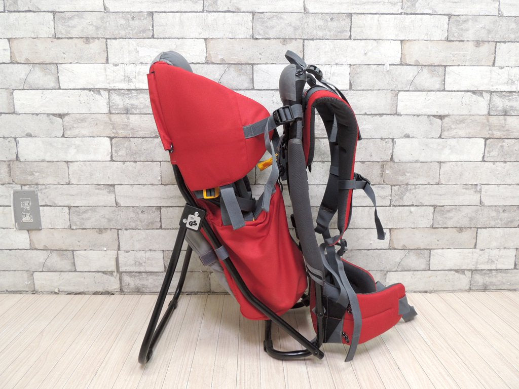 ドイター deuter キッドコンフォート1 ベビーキャリア ファイヤー×アッシュ アウトドア キャンプ用品 ドイツ 定価\23,100- ●