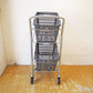 パシフィックファニチャーサービス PACIFIC FURNITURE SERVICE バスケットカート BASKET CART バスケット2個付き ★