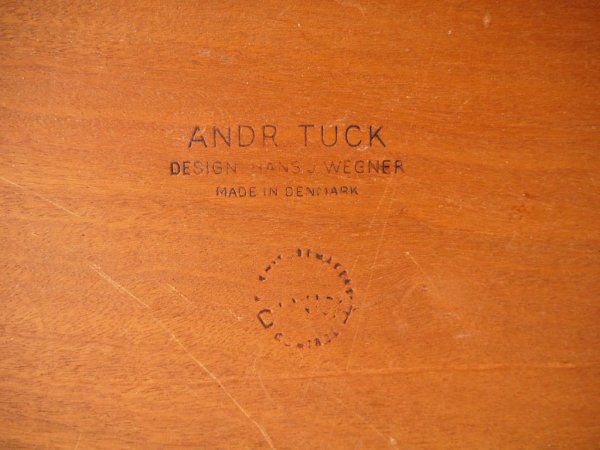 アンドレアス・タック ANDREAS TUCK AT12 コーヒーテーブル ローテーブル チーク材 ビンテージ ハンス・J ・ウェグナー 北欧家具 ◇