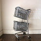 パシフィックファニチャーサービス PACIFIC FURNITURE SERVICE バスケットカート BASKET CART バスケット2個付き ワゴン 工業系 店舗什器 アメリカ製 ◎