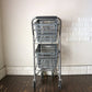 パシフィックファニチャーサービス PACIFIC FURNITURE SERVICE バスケットカート BASKET CART バスケット2個付き ワゴン 工業系 店舗什器 アメリカ製 ◎