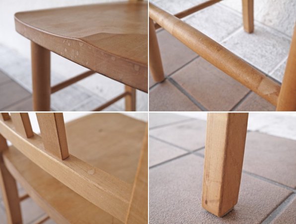 アムス テーブル&チェアーズ ams table&chairs オールドパイン無垢材 ダイニングチェア UKカントリー ◇