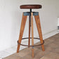 ジャーナルスタンダードファーニチャー Journal Standard Furniture シノンハイスツール CHINON HIGH STOOL 本革 定価\39,600- ◇