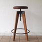 ジャーナルスタンダードファーニチャー Journal Standard Furniture シノンハイスツール CHINON HIGH STOOL 本革 定価\39,600- ◇