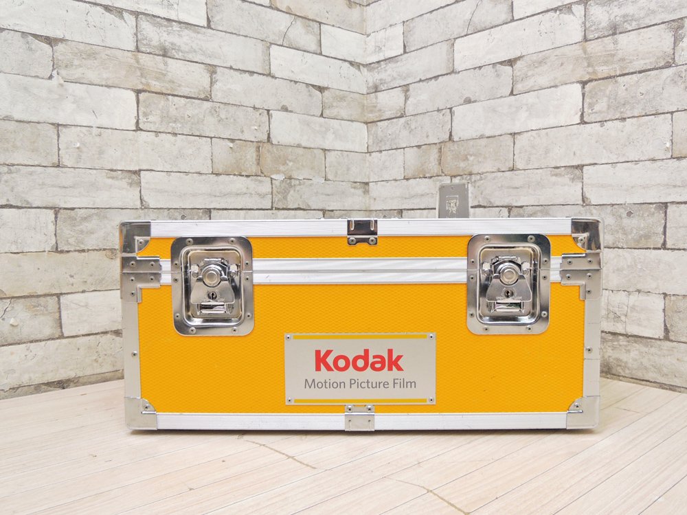 コダック Kodak フィルムキャリングケース タイプ 400A ハードトランクケース イエロー 鍵&フィルムケース付 定価￥82,500- ●