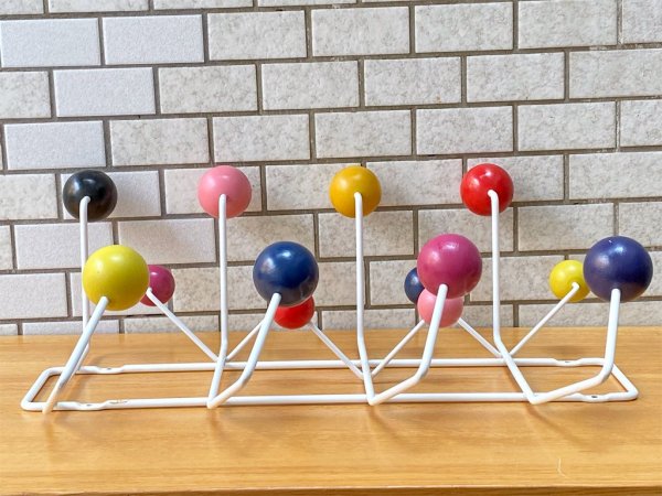 ハーマンミラー Herman Miller ハングイットオール Hang It All マルチカラー イームズ ウォールハンガー ミッドセンチュリー ■