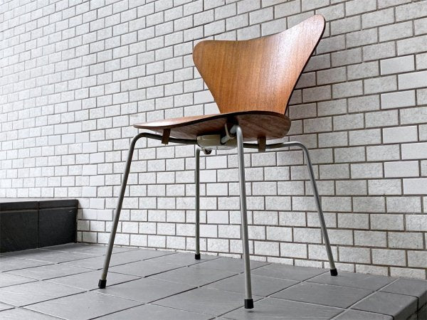 フリッツハンセン Fritz Hansen セブンチェア チーク材 アルネ ヤコブセン Arne Jacobsen 60's ビンテージ 北欧デンマーク ■