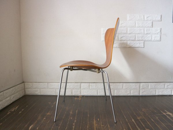 フリッツハンセン Fritz Hansen セブンチェア Seven Chair アルネヤコブセン Arne Jacobsen 希少 チーク材 北欧 デザイナーズ家具 難あり ◎