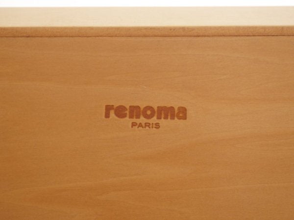 レノマ renoma paris 木製 カフェテーブル スクエアテーブル ナチュラルデザイン ◇