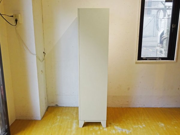 ウニコ unico ユーキューブ U-CUBE 廃盤 シングルキャビネット スリムカップボード アイボリーフランスアンティークスタイル ★