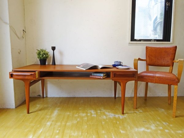 ヨハネス アンダーセン Johannes Andersen ビンテージ チーク材 コーヒーテーブル Coffee table 60's Sweden スウェーデン 北欧家具 ★