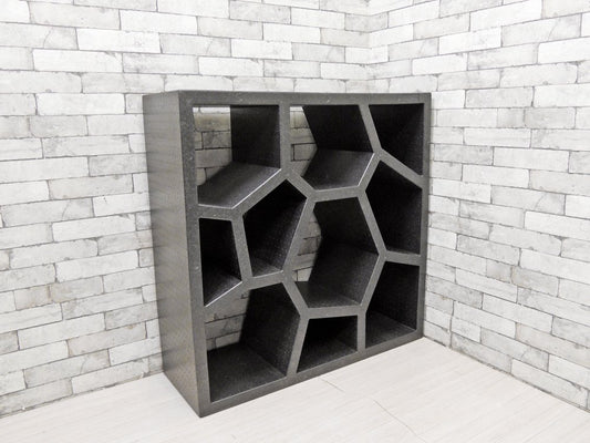 カーサマニア CASAMANIA opus incertum インテリアブックケース Open double-sided bookcase オープンシェルフ 本棚 飾り棚 発泡スチロール製 A ●