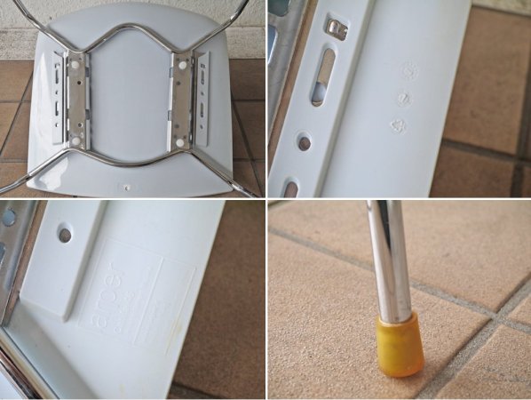 アルペール arper カティファ46 Catifa46 スタッキングチェア ホワイト 2脚セット モダンデザイン ◇