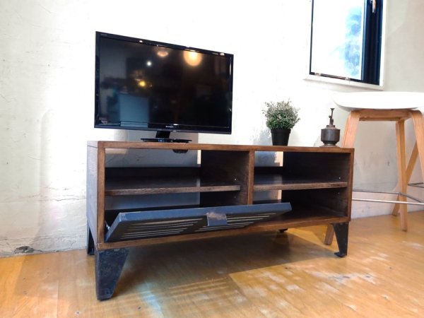 ジャーナルスタンダードファニチャー journal standard Furniture シノン CHINON TV BOARD M アッシュ材 フラップ扉 AVボード ★