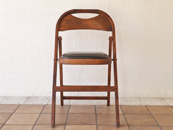 アクメファニチャー ACME Furniture カルバーチェア CULVER CHAIR フォールディングチェア 折畳 ラバーウッド 美品 ◇