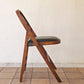 アクメファニチャー ACME Furniture カルバーチェア CULVER CHAIR フォールディングチェア 折畳 ラバーウッド 美品 ◇